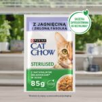 CAT CHOW STERILISED GiG Lamb Green Beans in sauce 85g - imagine 7