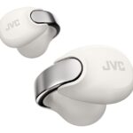 JVC HA-NP1TWU - open-back TWS earcuff headphones  white