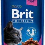BRIT Premium Chicken&Turkey - wet cat food - 100g