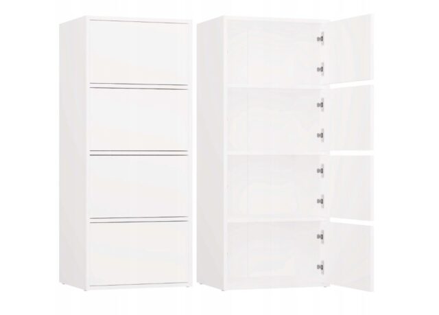 ALMA WHITE CHEST OF DRAWERS - imagine 6