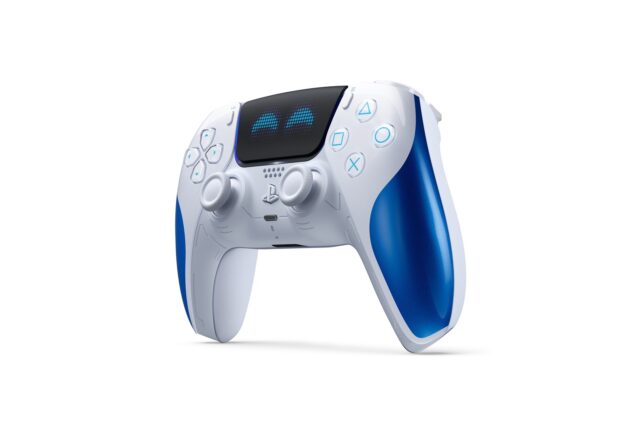 Sony DualSense Wireless Controller – ASTRO BOT Joyful Limited Edition Blue  White Bluetooth/USB Gamepad Analogue / Digital Android  MAC  PC  PlayStation 5  iOS - imagine 3