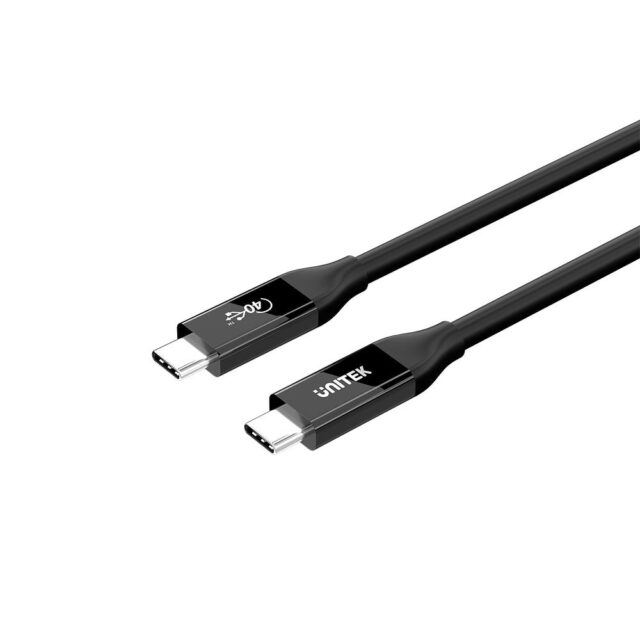 UNITEK USB-C 4.0 PD 100W 40 GBPS 8K 2M CABLE - imagine 5
