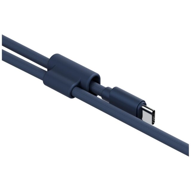 ENERGEA Lasso Lanyard Cable USB-C Phone Lanyard - USB-C 1.5m 240W Blue - imagine 3