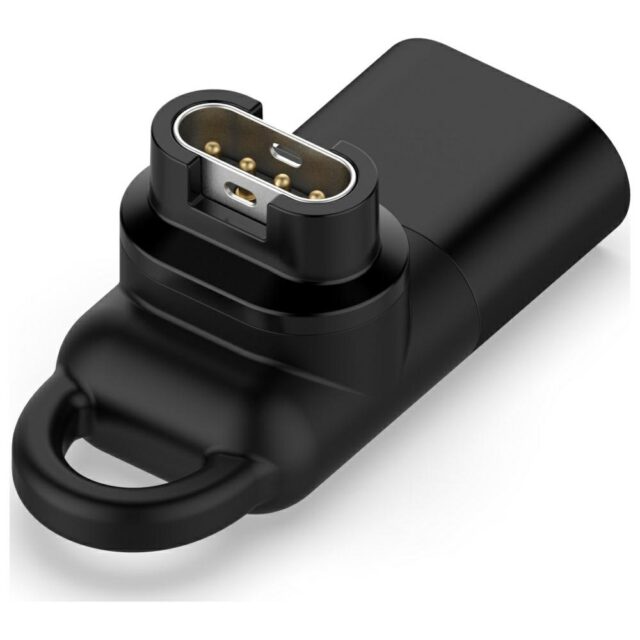 Adapter USB-C MajesticLine for Charging Garmin Watches black - imagine 2