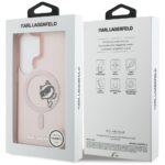Case Karl Lagerfeld IML Peekaboo         Choupette MagSafe for Samsung Galaxy S26 Ultra pink - imagine 8