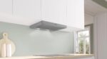 Bosch Serie 2 DFM064W55 cooker hood Semi built-in (pull out) Metallic  Silver 394 m3/h - imagine 3