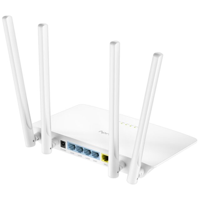 Cudy WR1200 wireless router Fast Ethernet Dual-band (2.4 GHz / 5 GHz) White - imagine 3