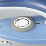 Severin BA 3234 iron Dry & Steam iron Stainless Steel soleplate 1000 W Blue  Silver - imagine 2