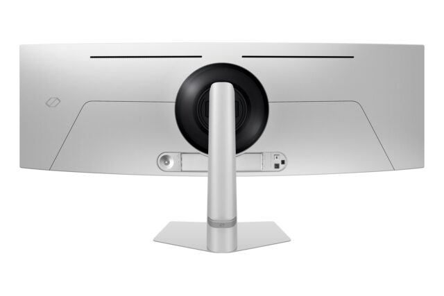 Samsung S49DG910SU computer monitor 124.5 cm (49 ) 5120 x 1440 pixels Dual QHD OLED Silver - imagine 3