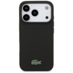 Lacoste Petit Pique Lacquer Logo MagSafe Case for iPhone 17 Pro Black - imagine 3