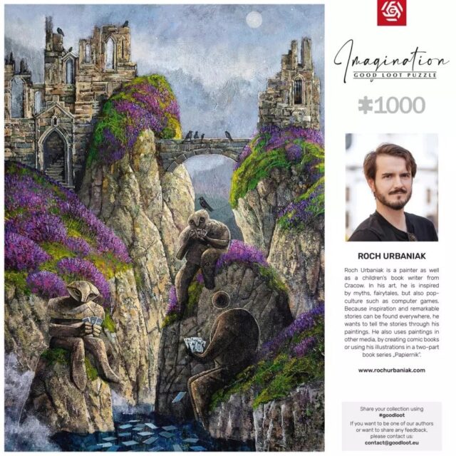 Good Loot Imagination Puzzle: Roch Urbaniak - Trolle z Kilmorven  1000 elementów - imagine 4