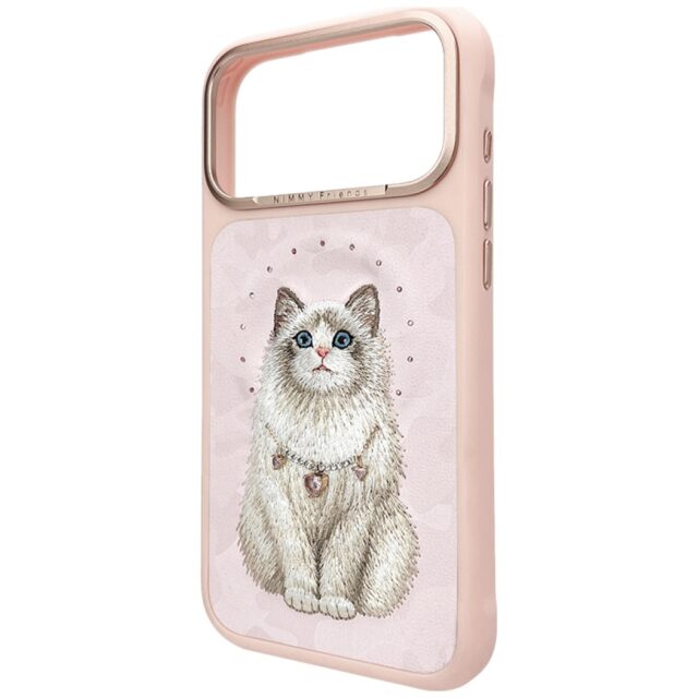 Etui Nimmy Lucky Fashion Cat MagSafe do   iPhone 17 Pro różowy - imagine 4