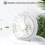 USAMS Wiatrak z lampką różowy/pinkZB65FS1 (US-ZB065) - imagine 10