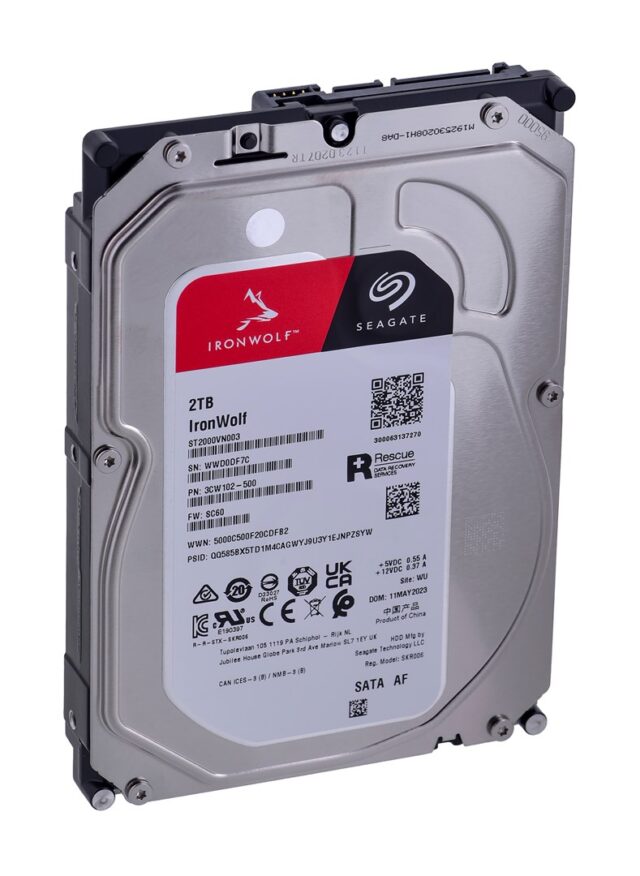 Seagate IronWolf internal hard drive 2 TB 256 MB 3.5  Serial ATA III (ST2000VN003) - imagine 5