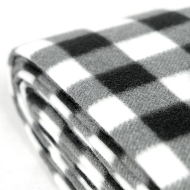 PROMIS Picnic Blanket  Green Stripes  200 cm x 150 cm - imagine 4