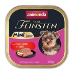 ANIMONDA Vom Feinsten Mini Junior with Turkey  veal + apple 100g