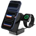 Ładowarka indukcyjna Spigen Essential     EF323MQ 3w1 25W Qi2.2 MagSafe czarny - imagine 6