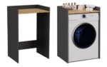 POLA NP ANTHRACITE/ARTISAN WASHING MACHINE CABINET - imagine 3