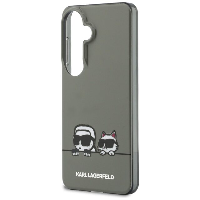 Case Karl Lagerfeld IML Peekaboo         Karl&Choupette MagSafe for Samsung Galaxy S26 black - imagine 7