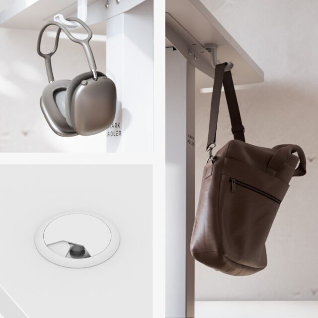 Biurko Leader 7.3 White - imagine 5