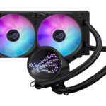 ASUS ROG Ryuo III 240 ARGB Processor Liquid cooling kit 12 cm Black