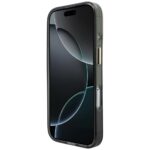 Case Guess IML Script Metal MagSafe for   iPhone 17 black - imagine 5