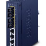 PLANET ISW-621T network switch Unmanaged L2 Fast Ethernet (10/100) Blue