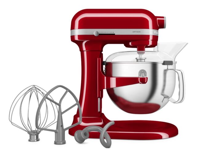 KitchenAid 5KSM60SPXEER Stand mixer 375 W Red - imagine 2