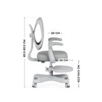 Fotel obrotowy Junior 4.6 Grey - imagine 7