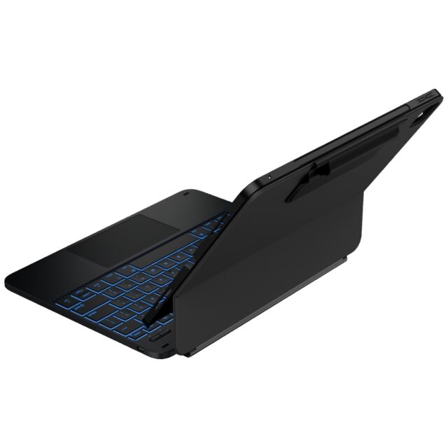 Case Typecase Edge + with keyboard for  iPad Pro 13" 2024/2025 black - imagine 4