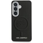 Case Karl Lagerfeld Embossed Ring        Initials MagSafe for Samsung Galaxy S26 Plus black - imagine 3