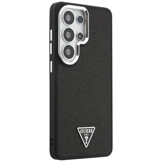 Case Guess Fixed Glitter Triangle        MagSafe for Samsung Galaxy S26 Ultra black - imagine 4