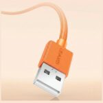 Cable USAMS U92 18W USB-C to USB-A 1.2m orange - imagine 2