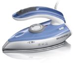Severin BA 3234 iron Dry & Steam iron Stainless Steel soleplate 1000 W Blue  Silver