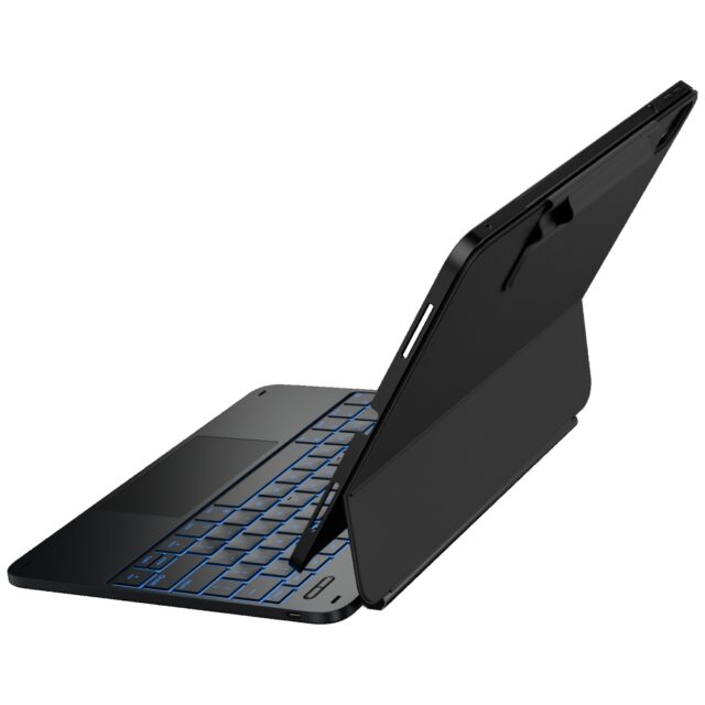 Case Typecase Edge + with keyboard for  iPad Pro 13" 2024/2025 black - imagine 7