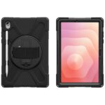 Armored Case with handle 4smarts Rugged  Case Grip for Samsung Galaxy Tab S11 black