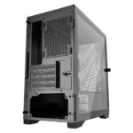 Gembird CCC-FC-MK200 Gaming ATX case  Fornax MK200  mesh  without fans  black - imagine 6