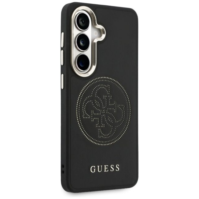 Case Guess Perforated Logo MagSafe for    Samsung Galaxy S26 black - imagine 5