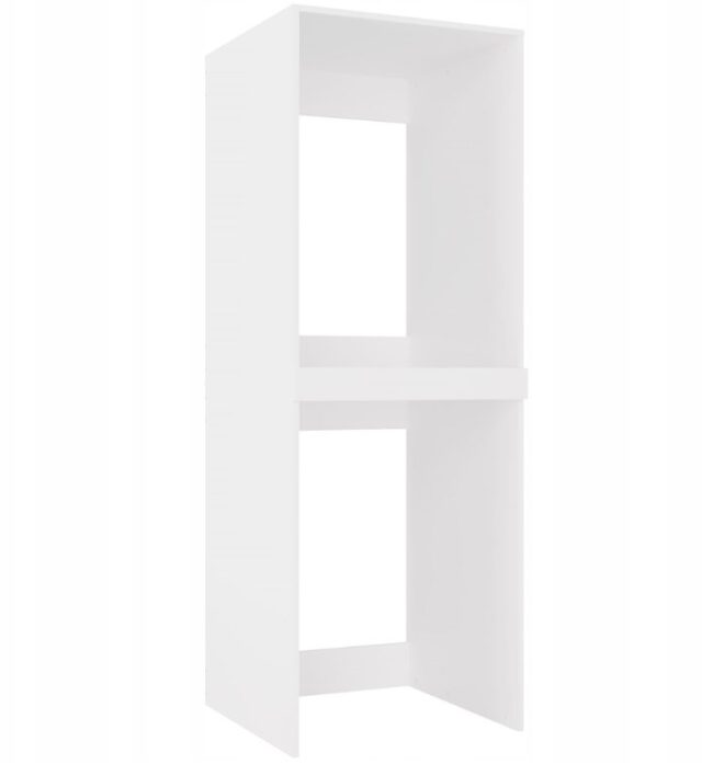 POLA TWIN WHITE WASHING MACHINE AND DRYER CABINET - imagine 3