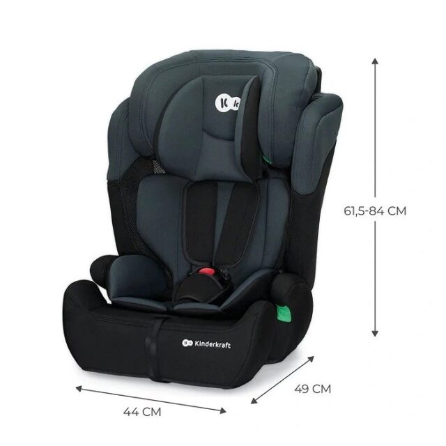Kinderkraft COMFORT UP I-SIZE baby car seat (9 - 36 kg; 15 months - 12 years) Black - imagine 5