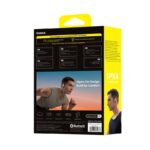 Baseus Eli Fit Open- Ear Headset Wireless Connectivity/Music USB Type-C Bluetooth White - imagine 10