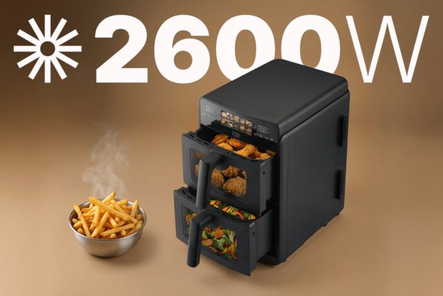 PROMIS Double vertical fat-free fryer 10 l - imagine 4