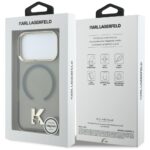 Case Karl Lagerfeld IML K Head Logo      MagSafe for iPhone 17 Pro black - imagine 8