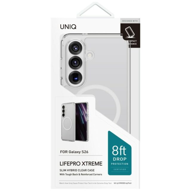 Case UNIQ LifePro Xtreme for Samsung      Galaxy S26 Magclick Charging transparent - imagine 3