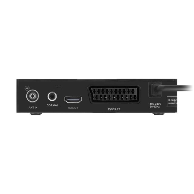 Kruger&Matz DVB-T2 H.265 HEVC Tuner KM0550D - imagine 3