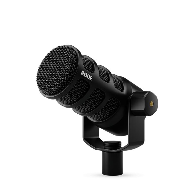 RODE PodMic USB Black Studio microphone - imagine 2