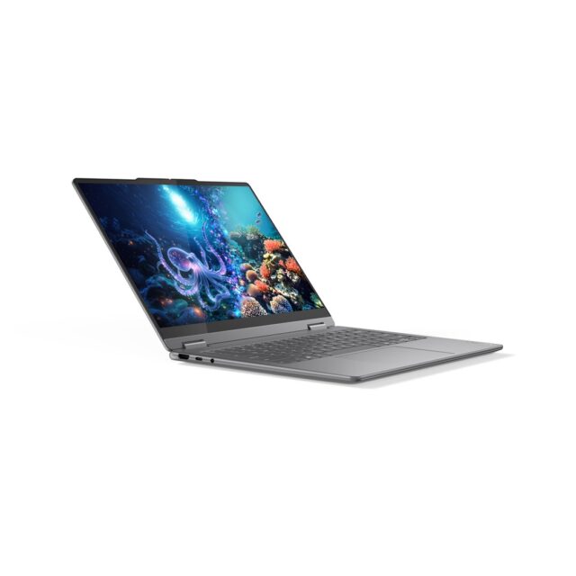Lenovo Yoga 7 2-in-1 14ILL10 Copilot+ PC Intel Core Ultra 5 226V Hybrid (2-in-1) 35.6 cm (14 ) Touchscreen WUXGA 16 GB LPDDR5x-SDRAM 1 TB SSD Wi-Fi 7 (802.11be) Windows 11 Home English Grey - imagine 3