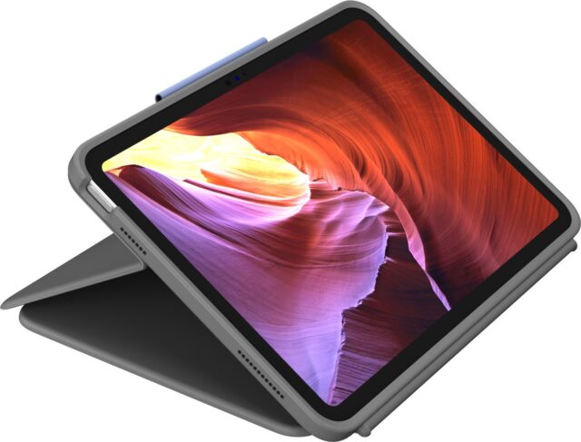 Logitech 920-011200 mobile device keyboard QWERTZ German Smart Connector Graphite - imagine 4