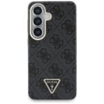 Case Guess 4G Triangle Logo MagSafe for   Samsung Galaxy S26 Plus black - imagine 3