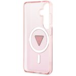 Case Guess IML Gradient Triangle MagSafe for Samsung Galaxy S26 pink - imagine 7